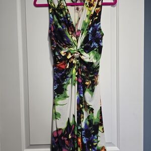 Venus Floral Multicolor Women's Dress NWOT